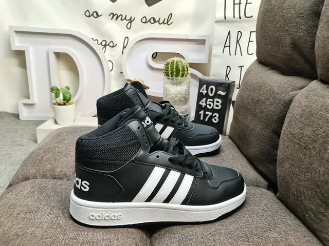 Adidas High-Top All-White Lifestyle Sneakers 11