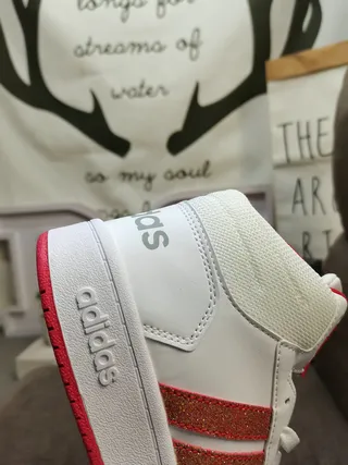 Adidas High-Top All-White Lifestyle Sneakers 13