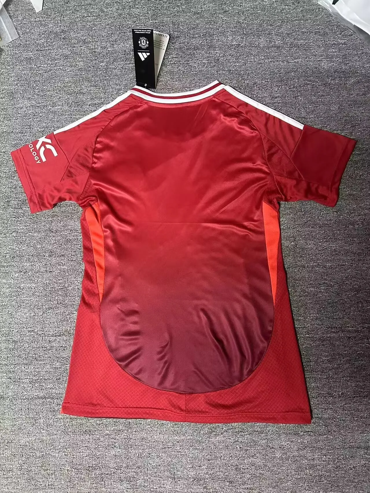 Adidas Manchester United vermelho Snapdragon Camisa 2