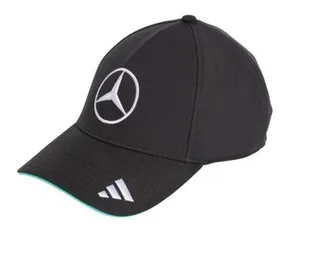 Boné de beisebol Adidas Mercedes-Benz Star bordado azul real 2