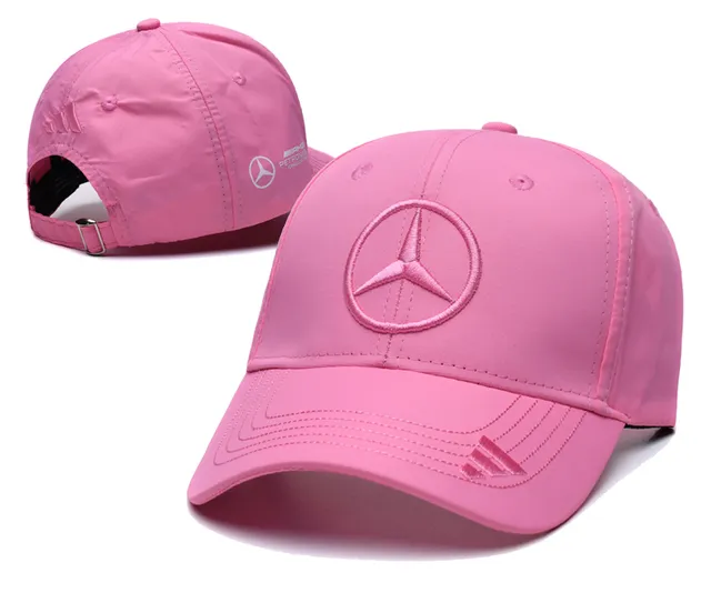 Boné de beisebol Adidas Mercedes-Benz Star bordado azul real 6