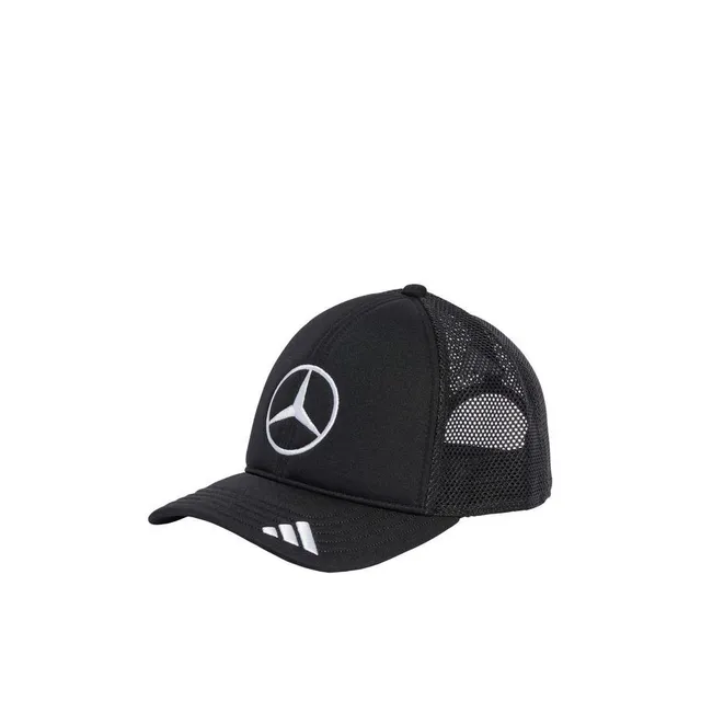 Boné de beisebol Adidas Mercedes-Benz Star bordado azul real 10