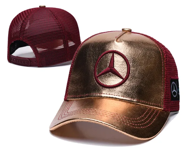 Boné de beisebol Adidas Mercedes-Benz Star bordado azul real 20