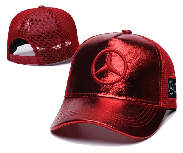 Boné de beisebol Adidas Mercedes-Benz Star bordado azul real 22