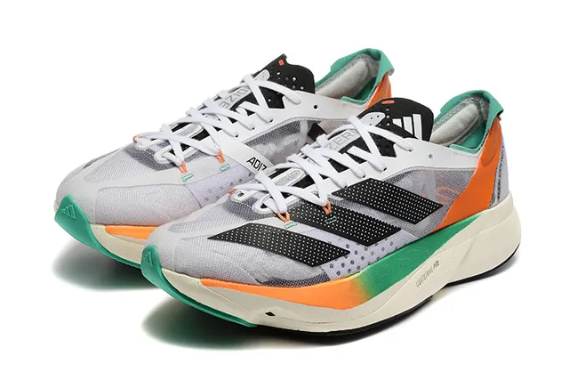 Adidas Multicolor Engineered Mesh Upper Asymmetric Heel Cage Running Shoes 4