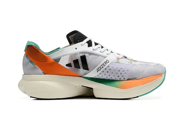 Adidas Multicolor Engineered Mesh Upper Asymmetric Heel Cage Running Shoes 6