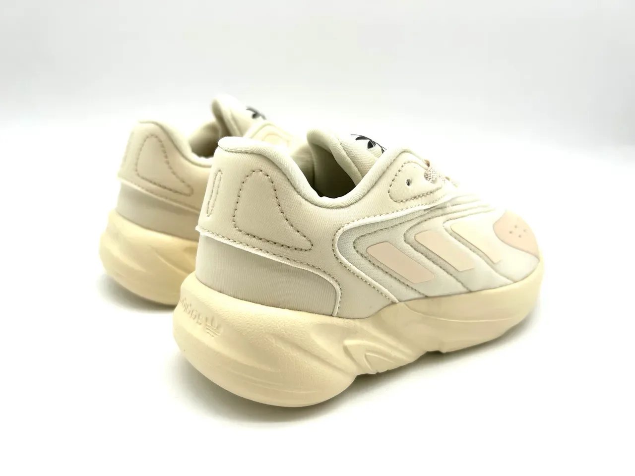 Adidas Ozelia Blue White Chunky Silhouette Sculpted Ridged Midsole Lifestyle Sneakers 18
