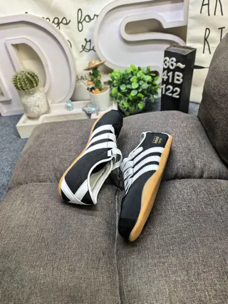 Adidas Pink Brown Laceless Velcro Strap Lifestyle Sneakers 16