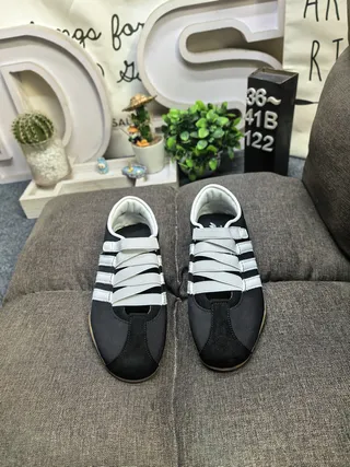 Adidas Pink Brown Laceless Velcro Strap Lifestyle Sneakers 20