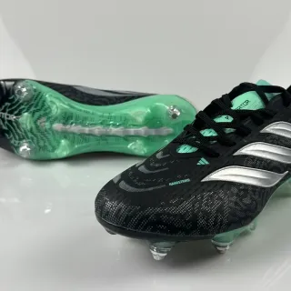 Adidas Predator Nanostrike Black Mint Green Firm-Ground Soccer Shoes