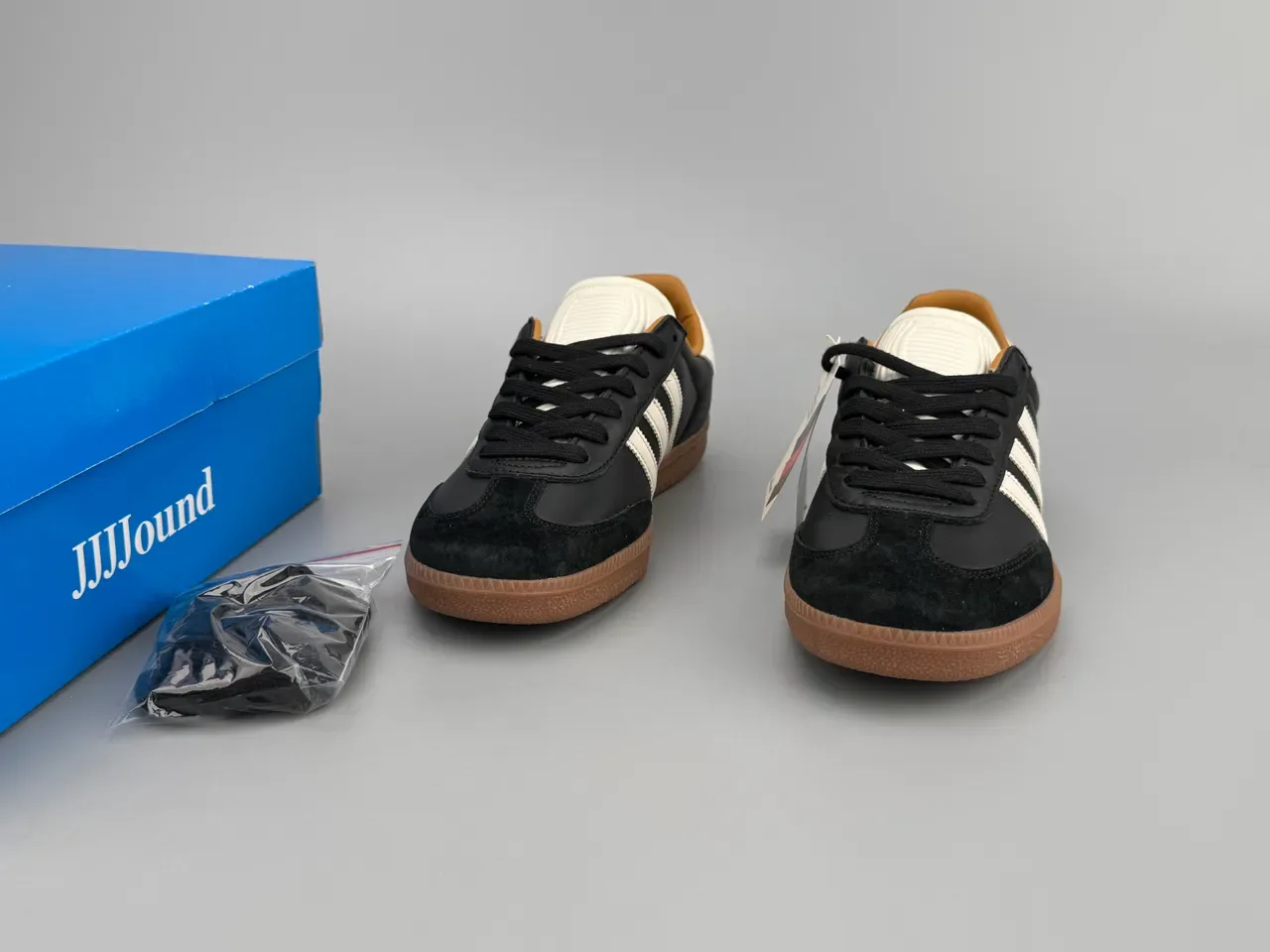 Adidas Samba JJJJOUND Black White Gum Lifestyle Sneakers 3