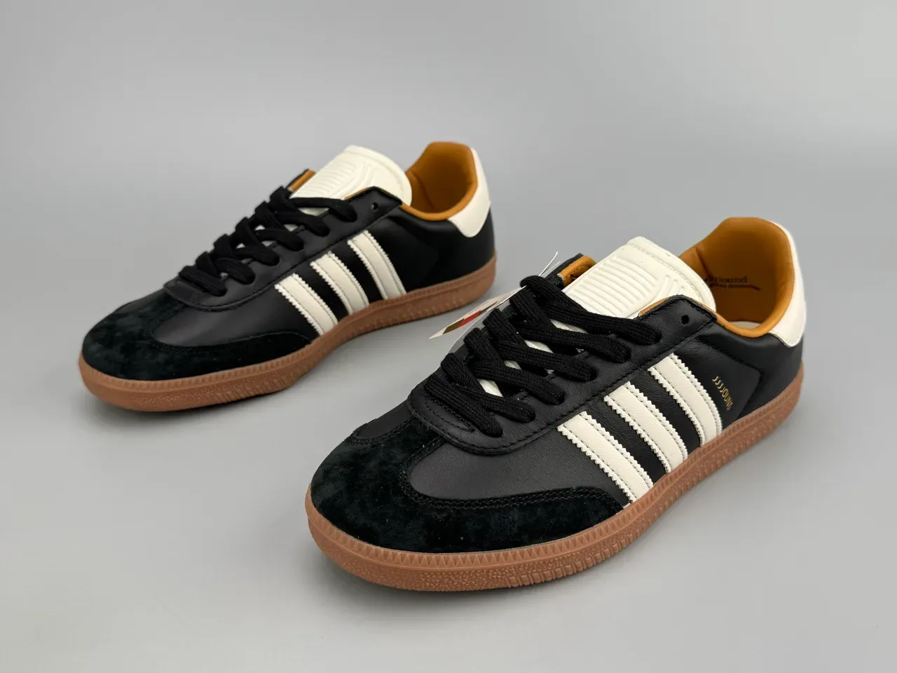 Adidas Samba JJJJOUND Black White Gum Lifestyle Sneakers 5
