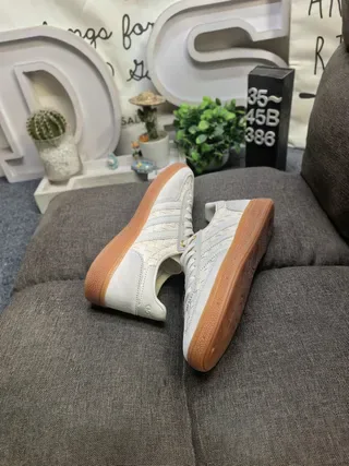 Adidas Samba OG बेज बुना हुआ लाइफस्टाइल स्नीकर 6