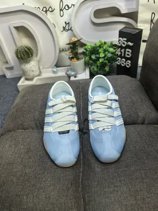 Adidas Samba OG Light Blue and White Lifestyle Sneakers 10