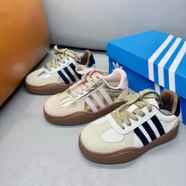 Adidas Samba Sneakers Lifestyle Rose Pastel Métalliques 7
