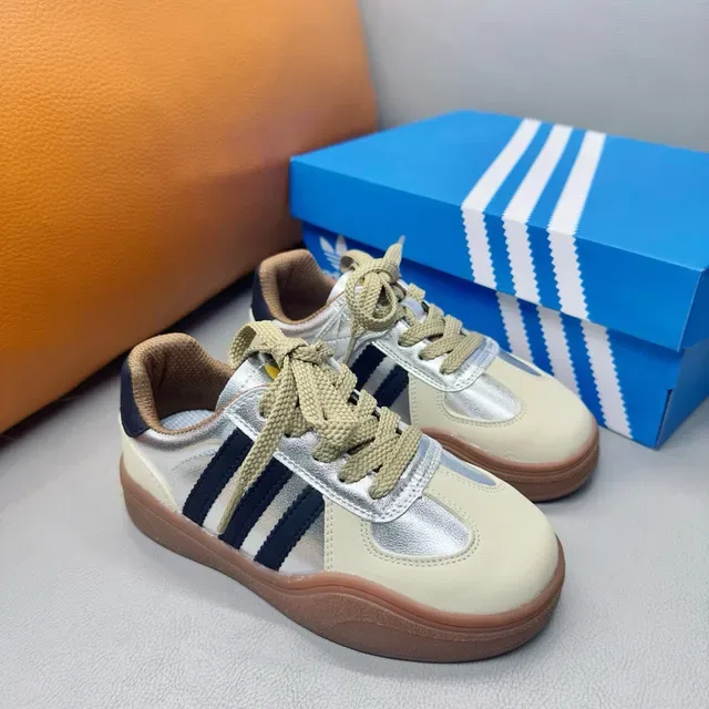 Adidas Samba Sneakers Lifestyle Rose Pastel Métalliques 9