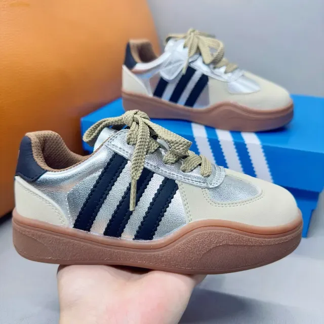 Adidas Samba Sneakers Lifestyle Rose Pastel Métalliques 10