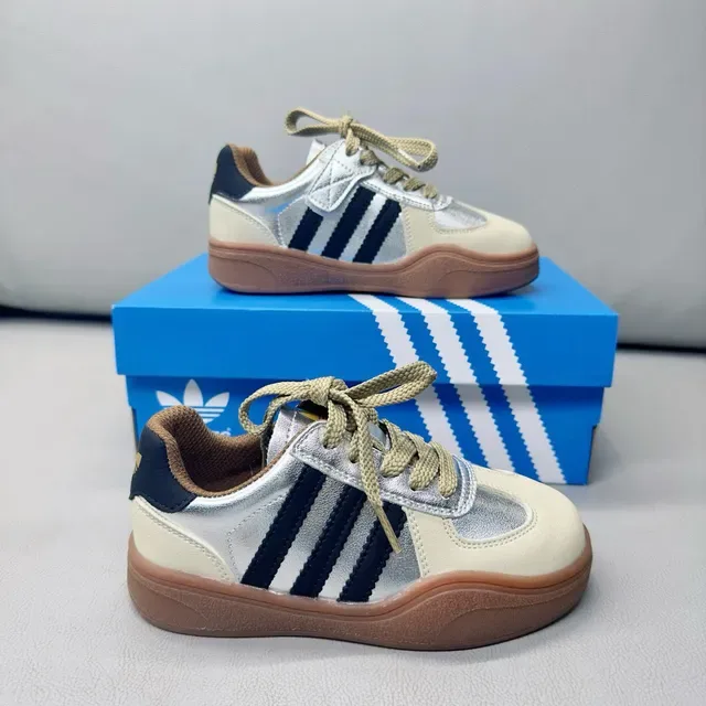 Adidas Samba Sneakers Lifestyle Rose Pastel Métalliques 13