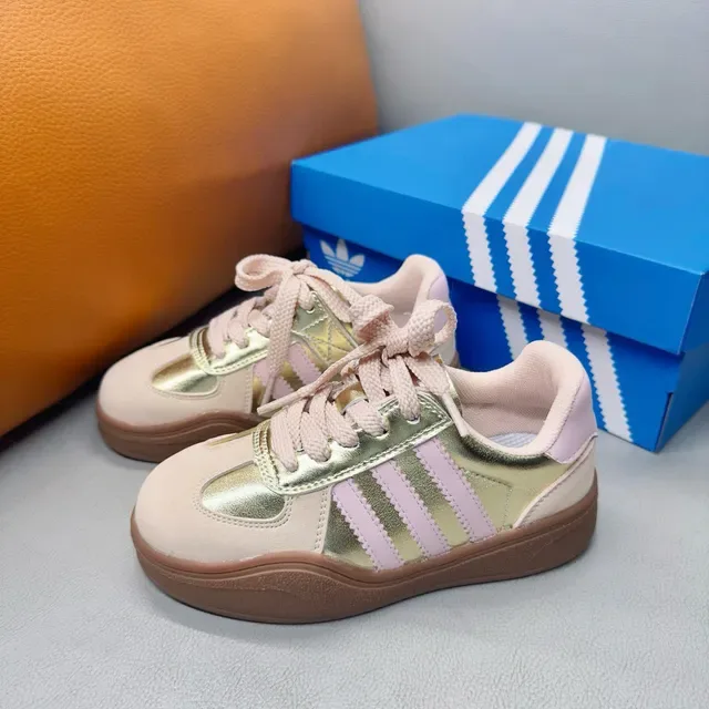 Adidas Samba Sneakers Lifestyle Rose Pastel Métalliques 17