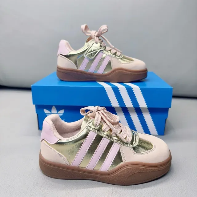 Adidas Samba Sneakers Lifestyle Rose Pastel Métalliques 20
