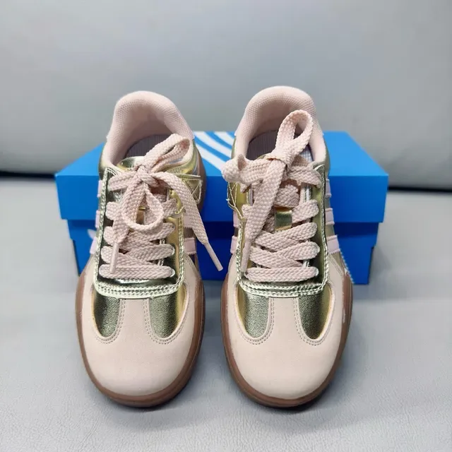 Adidas Samba Sneakers Lifestyle Rose Pastel Métalliques 21