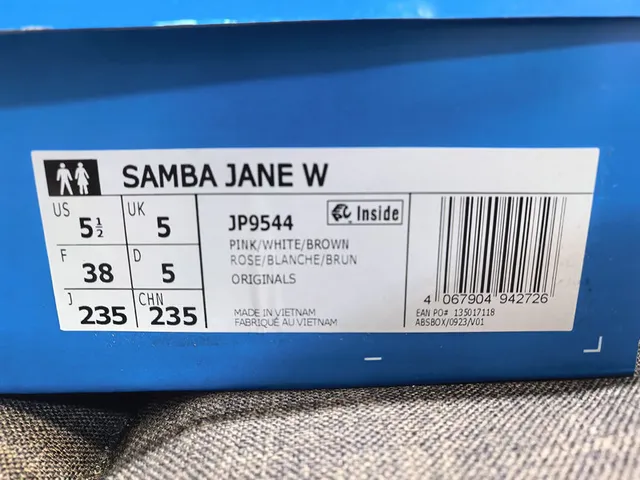 Adidas Samba Pink and Gray Lifestyle Sneakers 2