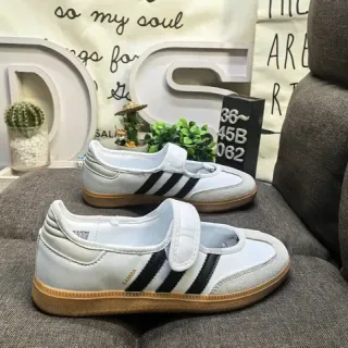 Adidas Samba सफेद काला गुड़ जीवनशैली जूते