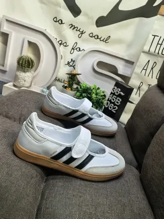 Adidas Samba White Black Gum Lifestyle Sneakers 9