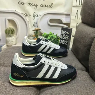 Adidas Spezial Black White Lime Green Lifestyle Sneakers