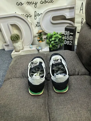 Adidas Spezial Black White Lime Green Lifestyle Sneakers 8