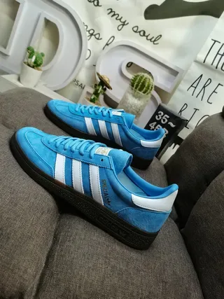 Adidas Spezial Blue Suede Lifestyle Sneakers 7