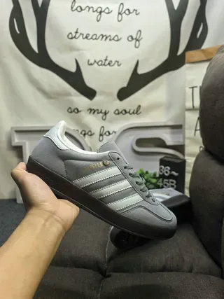 Adidas Spezial Gray Suede Lifestyle Sneakers 5