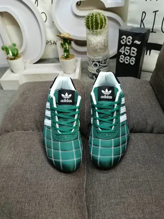 Adidas Spezial Green and White Quilted Lifestyle Sneakers 10