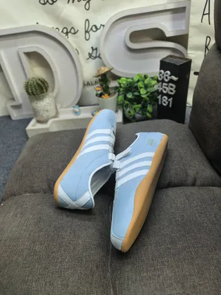 Adidas Spezial Light Blue White Gum Lifestyle Sneakers 6