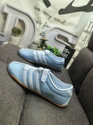 Adidas Spezial Light Blue White Gum Lifestyle Sneakers 7