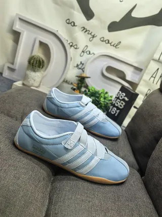 Adidas Spezial Light Blue White Gum Lifestyle Sneakers 9