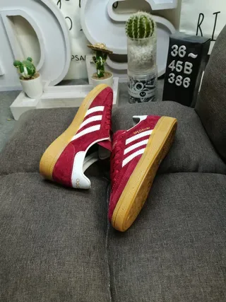 Adidas Spezial Maroon Suede Lifestyle Sneakers 6