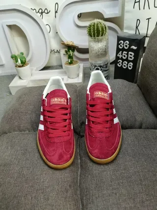 Adidas Spezial Maroon Suede Lifestyle Sneakers 10