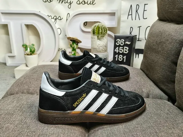Adidas Spezial Olive Green Suede Silver Stripes Lifestyle Sneakers 11
