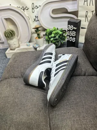 Adidas Spezial White Black Lifestyle Sneakers 6