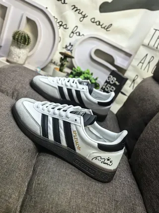 Adidas Spezial White Black Lifestyle Sneakers 7