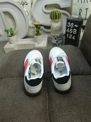 Adidas Spezial White Red Black Hello Kitty Lifestyle Sneakers 8