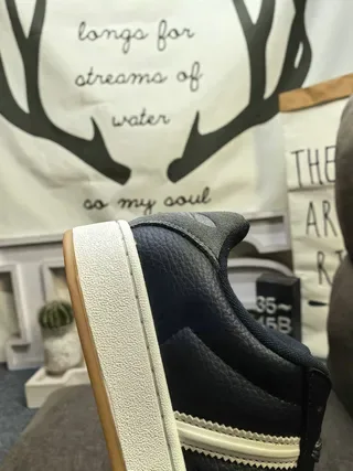 Adidas Superstar Black and Cream Lifestyle Sneakers 3