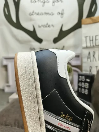 Adidas Superstar Black and White Lifestyle Sneakers 4