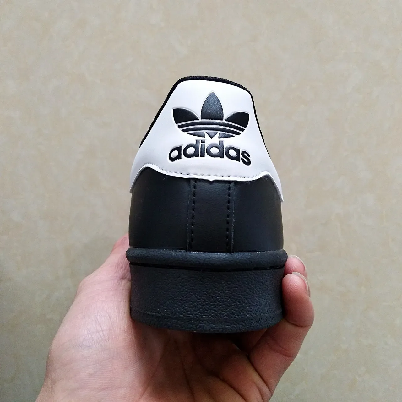 Adidas Superstar Black White Gold Lifestyle Sneakers 19