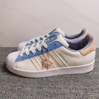 Adidas Superstar Off-White नीली लेवेंडर लाइफस्टाइल स्नीकर