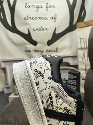 Adidas Superstar Printed Upper Lifestyle Sneakers 4