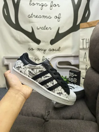 Adidas Superstar Printed Upper Lifestyle Sneakers 6