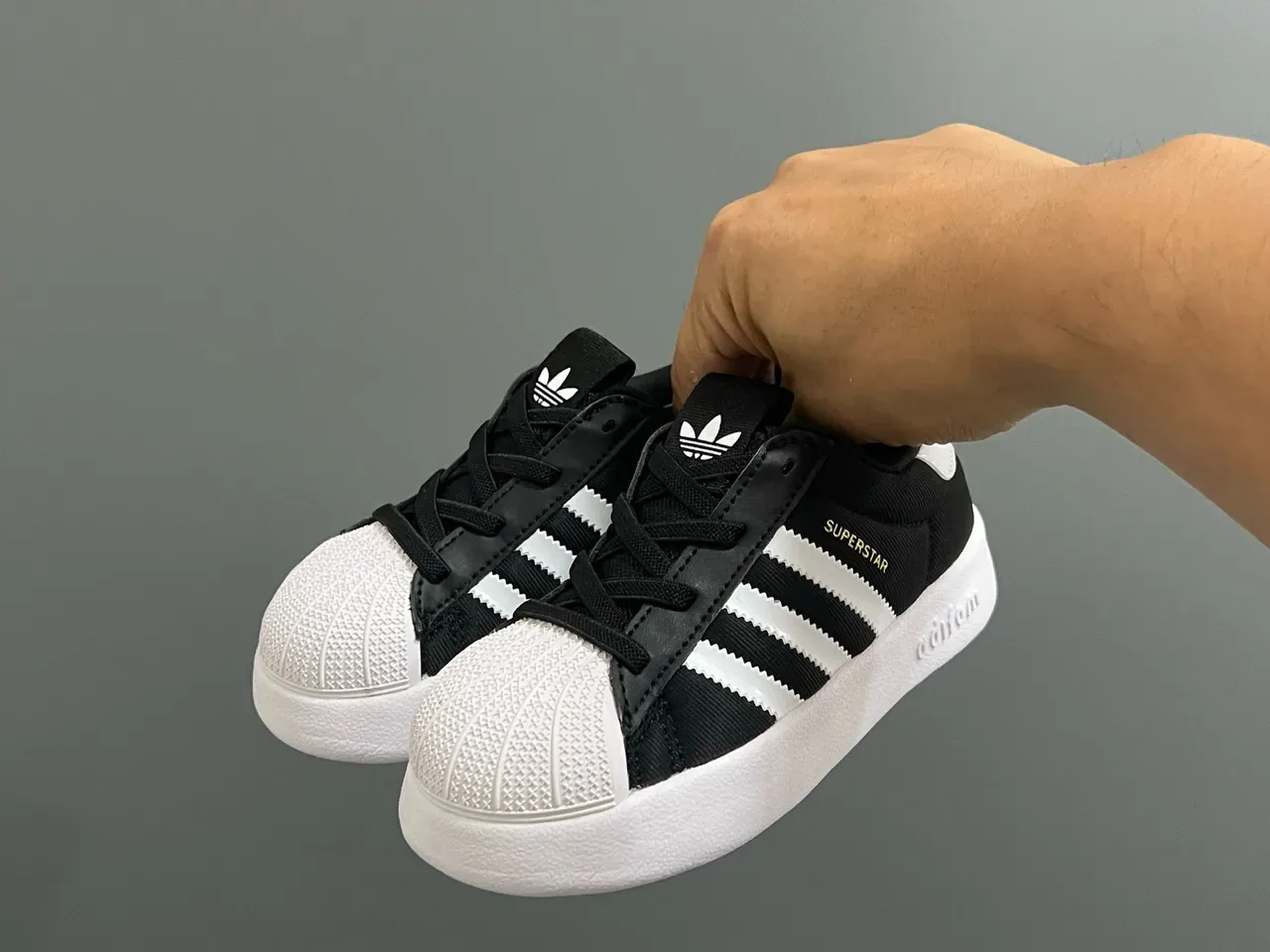 Adidas Superstar Red White Kids Lifestyle Sneakers 8