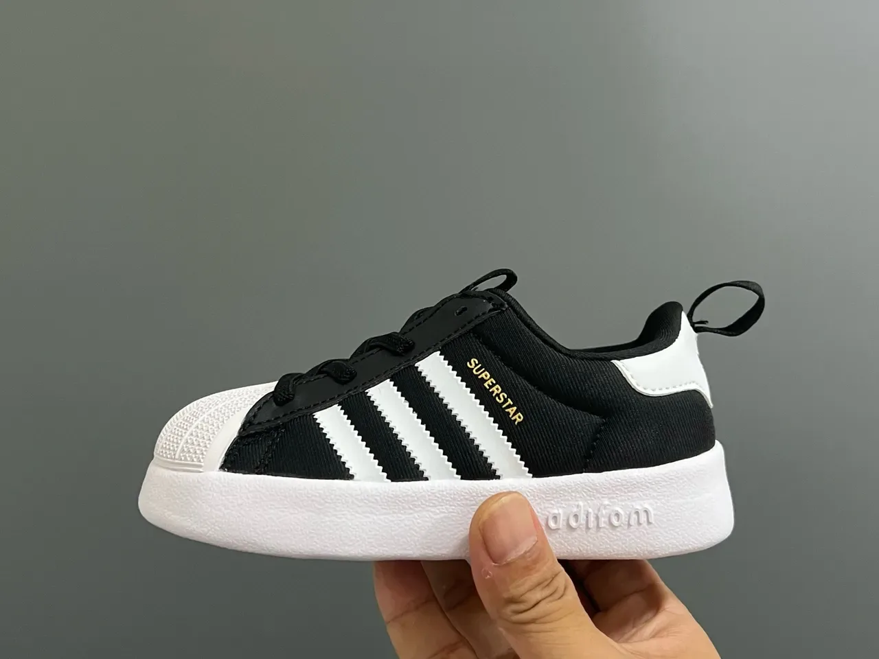 Adidas Superstar Red White Kids Lifestyle Sneakers 9